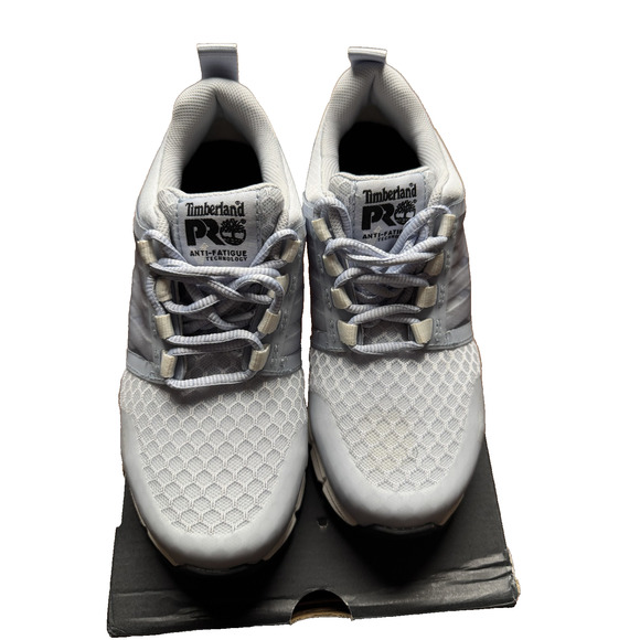Timberland PRO Radius Shoes Womens Size 5.5M Gray Composite Safety Toe Work - Picture 1 of 14
